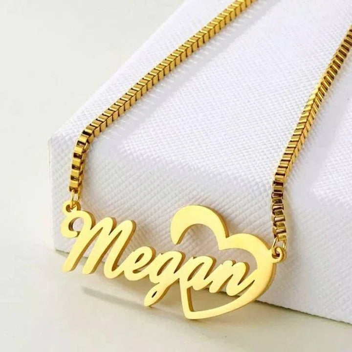 Customized Heart Shaped necklace