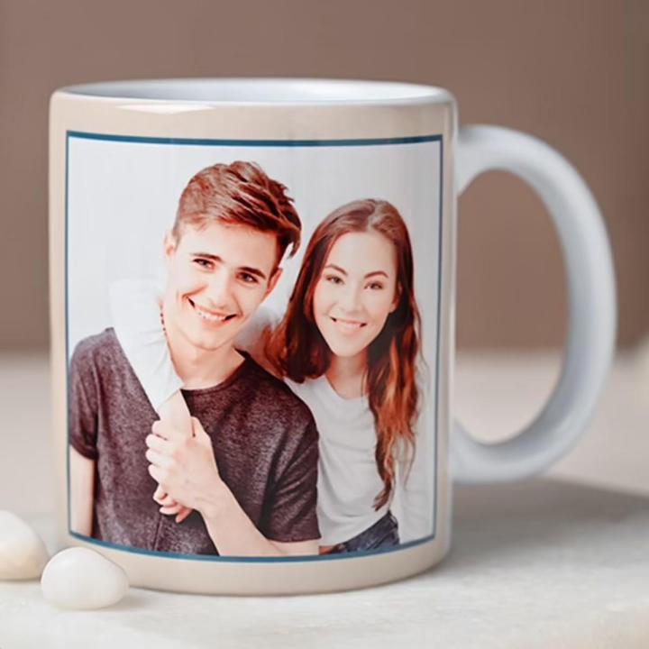 Custom Photo Mug with Name