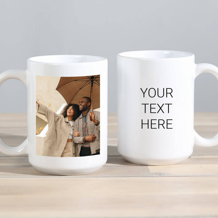Custom Photo Mug with Name